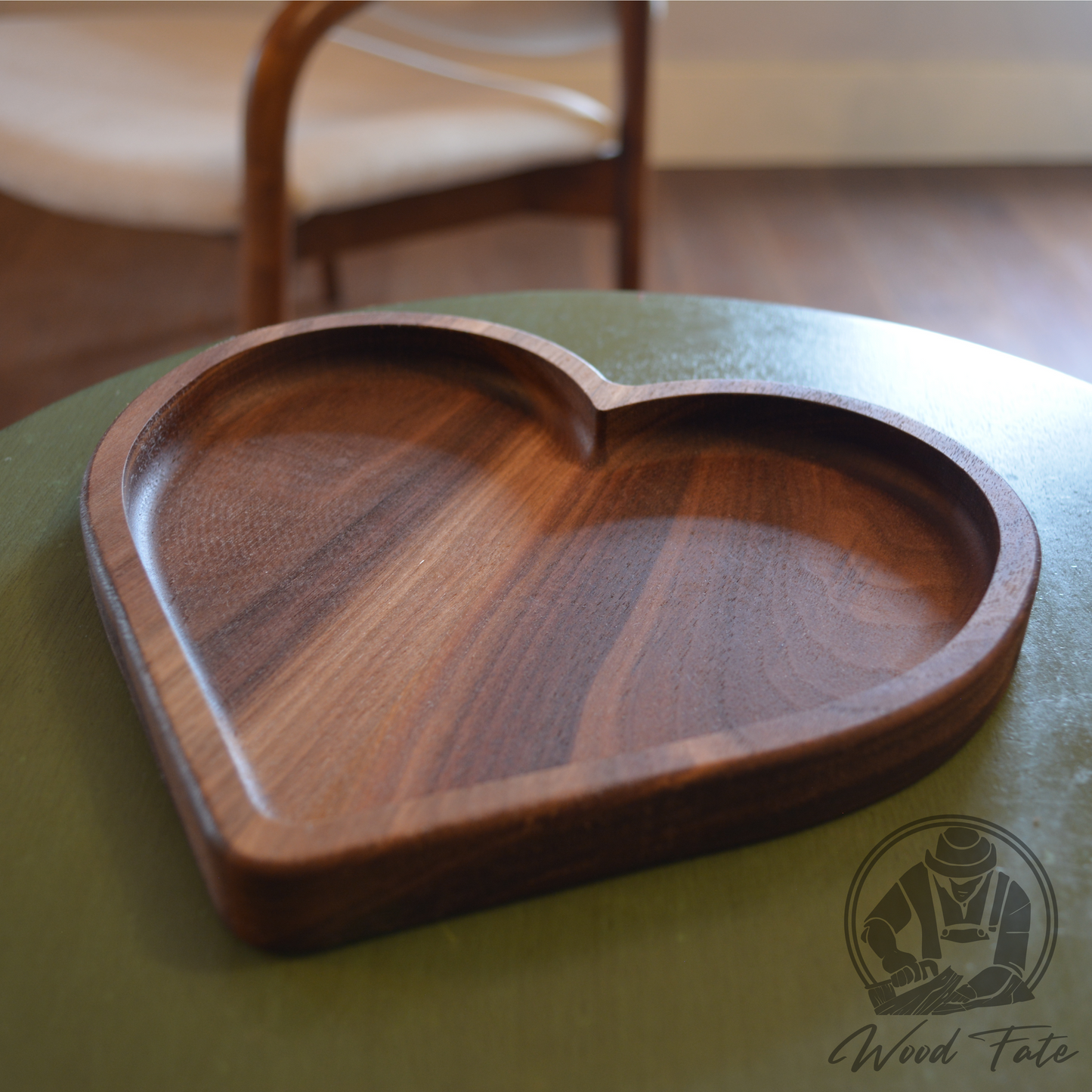 Heart Tray "Two boards meet"